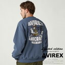 AVIREX 公式通販｜《WEB&DEPOT限定》FLIGHT MECHANIC CREW NECK SWEAT/フライト メカニック クルーネック スウェット