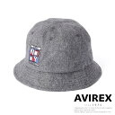 ☆★タイムセール｜AVIREX 公式通販｜WAPPEN METRO HAT / ワッペン メトロ ハット(アビレックス アヴィレックス)メンズ 男性 レディース 女性 男女兼用 ユニセックス※セール品につき交換 返品不可