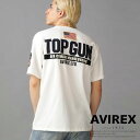 AVIREX ʔ́byVFwOLIVExǉzTOP GUN PATCH & PRINT T-SHIRT / gbvK pb`  vg TVc(ArbNX ABbNX)Y j