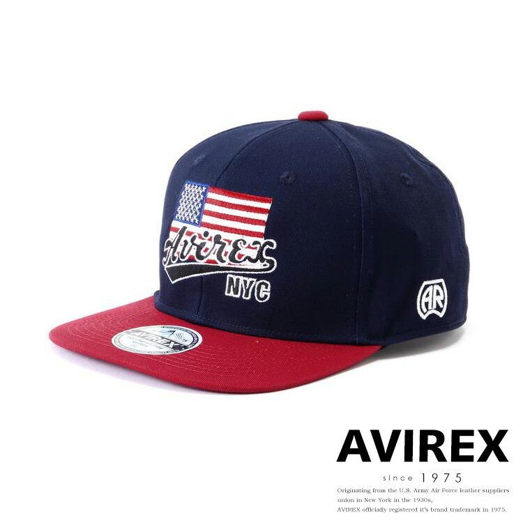 ★SALE｜AVIREX 公式通販｜BASEBALL CAP FLAG ベースボール キャップ(アビレックス アヴィレックス)メンズ 男性※セール品につき交換 返品不可