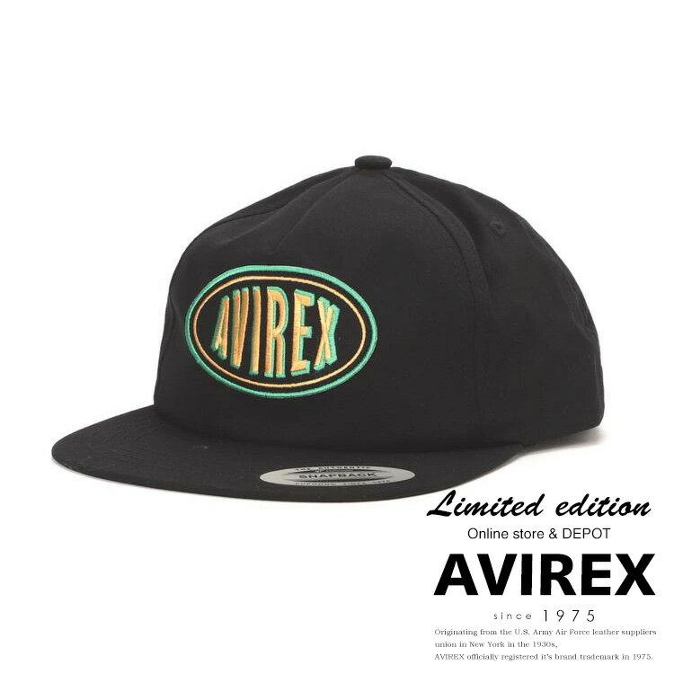 ☆★タイムセール｜AVIREX 公式通販｜《WEB&DEPOT限定》OVAL LOGO CAP /オーバル ロゴ キャップ(アビレックス アヴィレックス)メンズ 男性 レディース 女性※セール品につき交換 返品不可