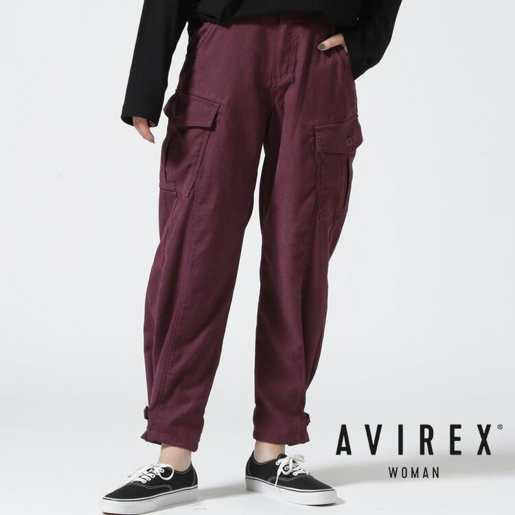 ★SALE｜AVIREX 公式通販｜BOYFRIEND PANTS/ボーイフレンドカーゴパンツ(アビレックス アヴィレックス)レディース 女性※セール品につき交換 返品不可