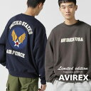 アビレックス トレーナー メンズ ★SALE｜【AVIREX】《WEB&DEPOT限定》SAGARA AIR FORCE CREW NECK SWEAT(アビレックス アヴィレックス)メンズ 男性※セール品につき交換 返品不可