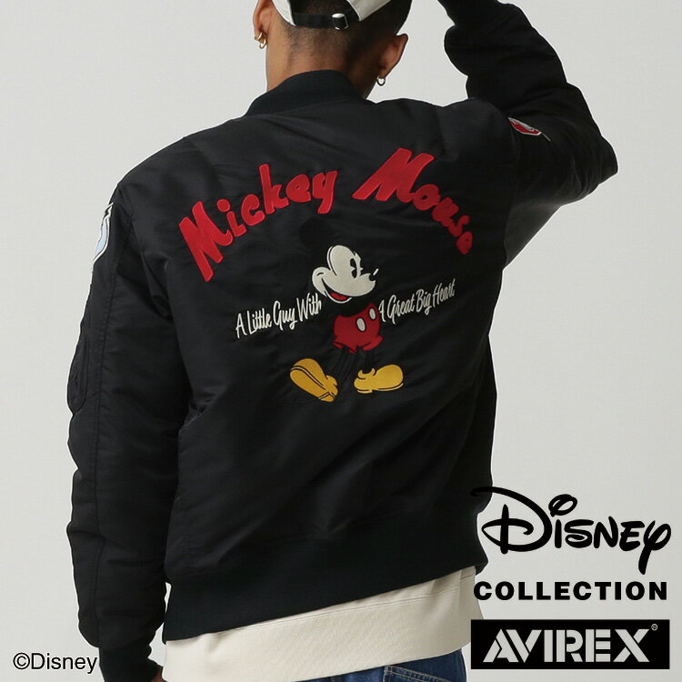 AVIREX 公式通販｜《Disney Collection》FLIGHT JACKET MICKEY(アビレックス アヴィレックス)メンズ 男性のサムネイル