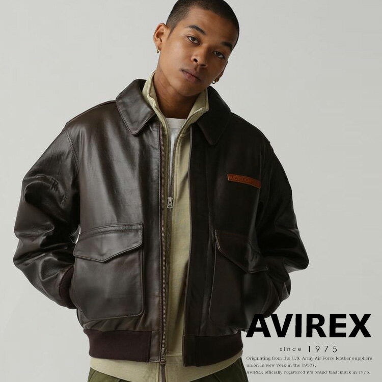 AVIREX 公式通販｜A-2 FLIGHT JACKET ANTIQUE LAMB / A-2 フライトジャケット アンティーク ラム(アビレックス アヴィレックス)メンズ 男性