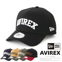 AVIREX 公式通販｜《AVIREX × NEW ERA》9FORTY A-FRAME LOGO CAP ADJUSTABLE / 9フォーティー Aフレーム ロゴ(アビレックス アヴィレックス)メンズ 男性 レディース 女性 男女兼用 ユニセックス