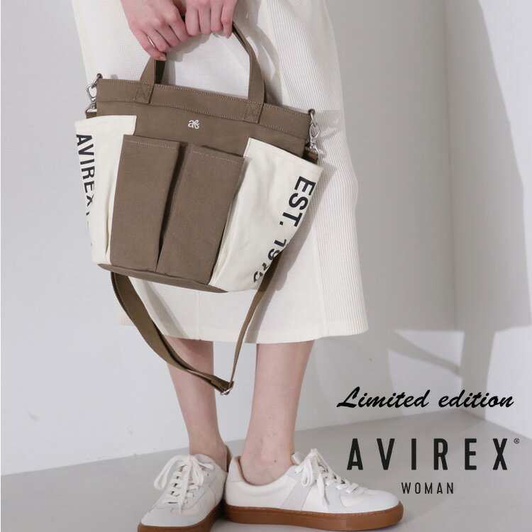 AVIREX 公式通販｜《直営店限定》GARDENING TOTE BAG/ ガーデニング トートバッグ(アビレックス アヴィレックス)レディース 女性