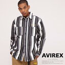 アヴィレックス AVIREX 公式通販｜STRIPE DENIM SHIRT / ストライプ デニム シャツ(アビレックス アヴィレックス)メンズ 男性