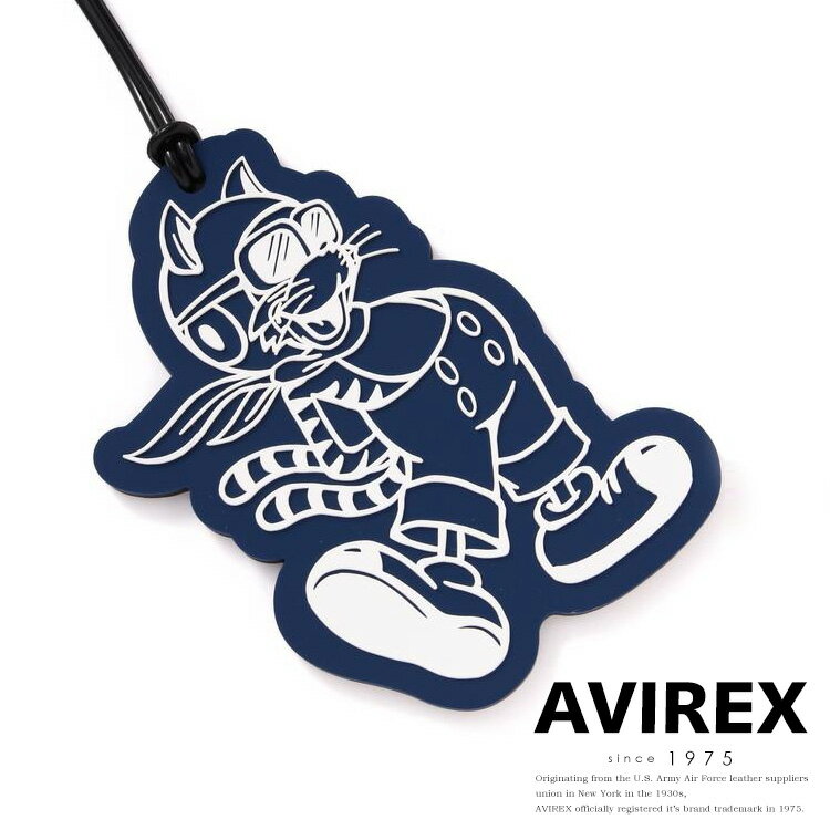 AVIREX ʔ́bAVIREX LUGGAGE TAG TOMCAT / ABbNX QbW^O gLbg(ArbNX ABbNX)Y j fB[X  jp jZbNX