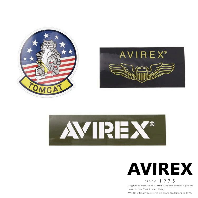 AVIREX 公式通販｜AVIREX SUITCASE STICKER TOMCAT / アヴィレックス スーツケース ステッカー トムキャット(アビレックス アヴィレックス)メンズ 男性 レディース 女性 男女兼用 ユニセックス