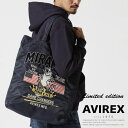 AVIREX ʔ́bscXʒthJ g[gobO / EMBROIDERY TOTE BAG(ArbNX ABbNX)Y j fB[X  jp jZbNX