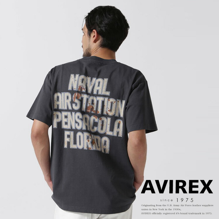 AVIREX 公式通販｜NORSE ART T-SHIRT PENSACOLA / ノーズアート Tシャツ ペンサコーラ(アビレックス アヴィレックス)メンズ 男性