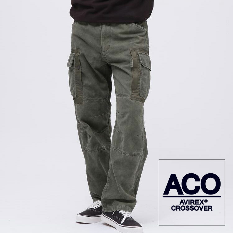 AVIREX 公式通販｜《CROSSOVER》FADED CUSTOM CARGO PANTS / 