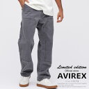 ★SALE|AVIREX 公式通販|《直営店限定》DOUBLE KNEE DENIM PANTS / ダブルニー デニムパンツ(アビレックス アヴィレックス)メ...