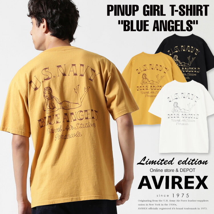 楽天AVIREXAVIREX 公式通販｜《WEB&DEPOT限定》PINUP GIRL T-SHIRT 
