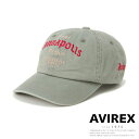 AVIREX 公式通販|US NAVY LOGO CAP / ロゴ キャップ (アビレックス アヴィレックス)メンズ 男性 レディース 女性 男女兼用 ユニセックス