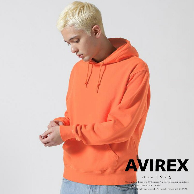 Rakuten - ☆★タイムセール｜AVIREX 公式通販《DAILY》FADE WASH PULL OVER PARKA/フェード ウォッシュ プルオーバー パーカー(アビレックス アヴィレックス)メンズ 男性※セール品につき交換 返品不可