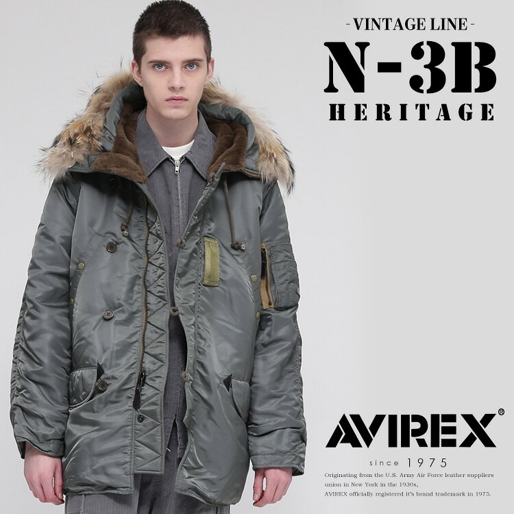 楽天市場】AVIREX N3B（メンズファッション）の通販