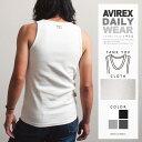 AVIREX 公式通販 | 【DAILY】デイリー リブ タンクトップ /DAILY RIB TANK TOP/AVIREX/アヴィレックス_7830937001