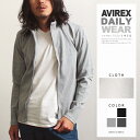 AVIREX 公式通販 DAILY WEAR デイリーウエアーをアップデート 抗菌 防臭効果で気になるニオイをシャットアウト リブ スタンド ジャケットDAILY RIB STAND JACKET(アビレックス/アヴィレックス)