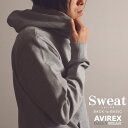 AVIREX 公式通販 DAILY WEAR 秋春向けアメカジライクなデイリー プルオーバーパーカー/DAILY PULL OVER PARKA(アビレックス アヴィレックス)無地 スウェット 白黒 グレー ネイビー 春 秋 おしゃれ