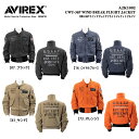 スーパーセル期間限定 50％OFF A2K1002 AVIREX CWU-36P WIND BREAK FLIGHT JACKET アビレックス ウインドブレイクフライト バイクジャケット ブルゾン オールシーズン対応 防風 超撥水 CE規格 プロテター標準装備