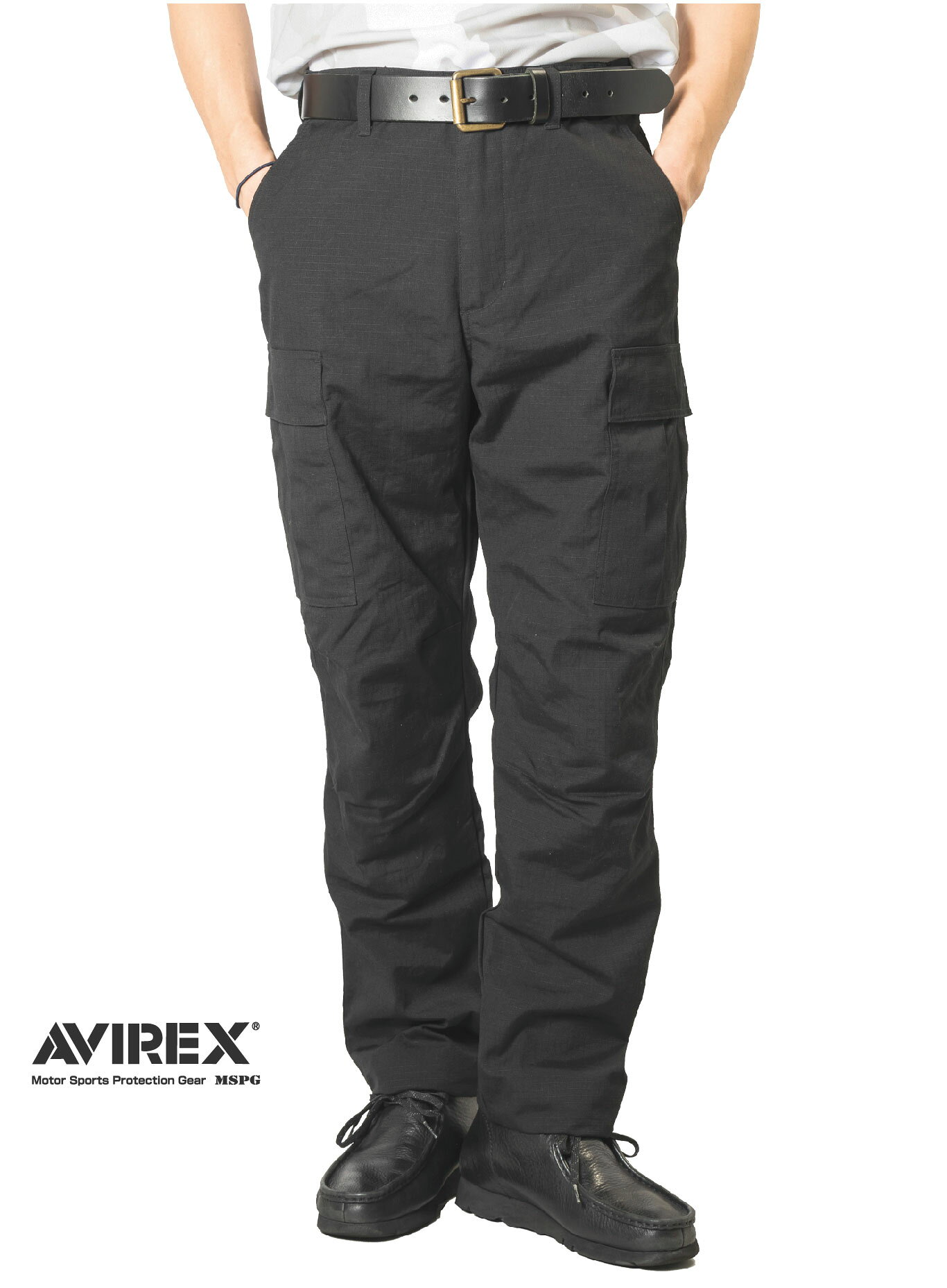 A2N3001 AVIREX RIDING FIT CARGO PANTS MSPG アビレックス ライディング フィット...