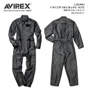 A1R3001 AVIREX CWU27P MECHANIC SUIT アビレックス CWU27 メカニックスーツ バイク 車 整備 ツナギ カーボンヘリンボー...