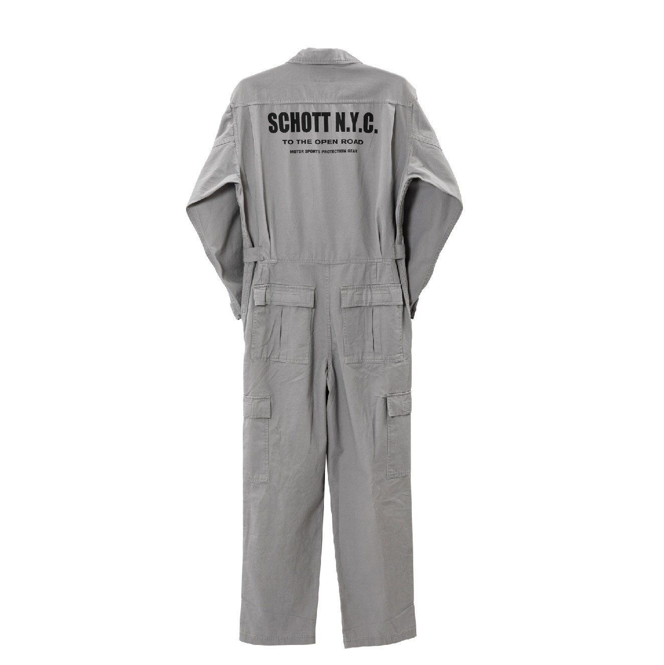 S2K3501 SCHOTT MECHANIC SUIT ショット メカニックスーツ バイク 車 整備 ツナギ ...
