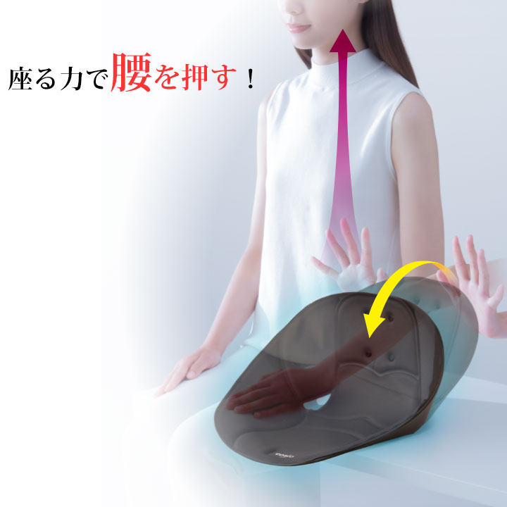 ボードクッションCOSIOS（コシオス） [Z1462] クッション 骨盤 姿勢 健康 長時間 デスクワーク オフィス リビング 家事 和室 ドライブ 運転 車 姿勢 整える 美姿勢 敬老の日 ギフト プレゼント 誕生日