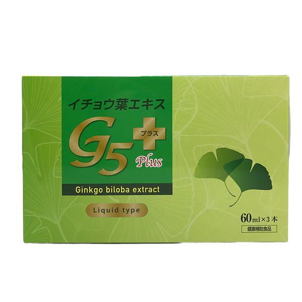 イチョウ葉エキスG5　60ml×3本 リキッド