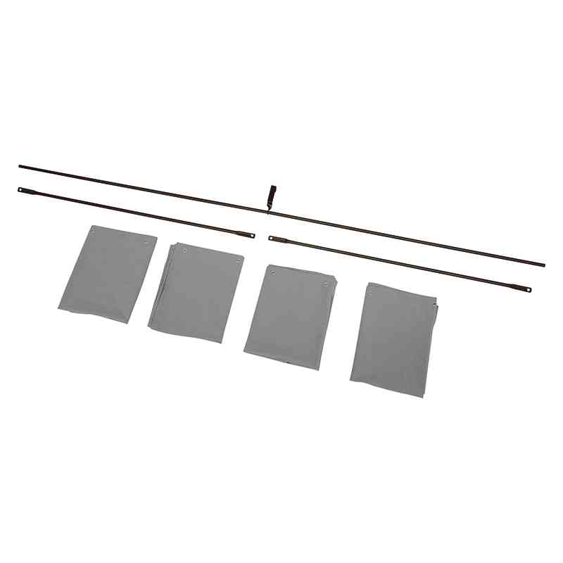 KH-3923ロフトベッド専用カーテン（3面）■素材・成分主材:スチールパイプ、ポリエステル ■パッケージ：個別箱