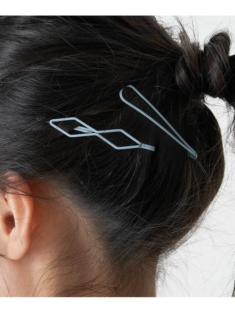 [KIDS]アソートヘアピンセット a.v.v アー・ヴェ・ヴェ ヘアアクセサリー その他のヘアアクセサリー ピンク ブルー[Rakuten Fashion]