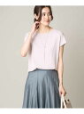 【SALE/60%OFF】【UVカット/接触冷感/洗える】フレンチスリーブニット【アンサンブル対応】 a.v.v アー・ヴェ・ヴェ トップス ニット ブラック ...