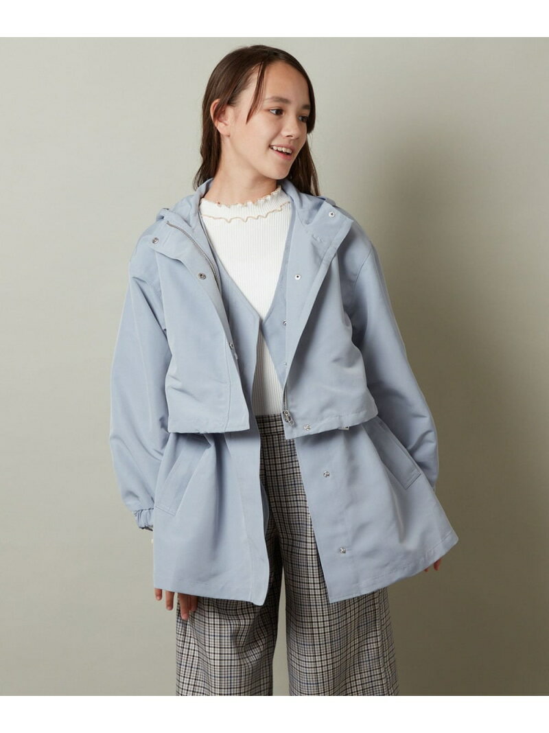 【SALE／39%OFF】[130]【2点セット】マルチWAYブルゾン a.v.v アー・ヴェ・ヴェ ジャケット・アウター その他のジャケット・アウター ブラック ブルー【RBA_E】【送料無料】[Rakuten Fashion]