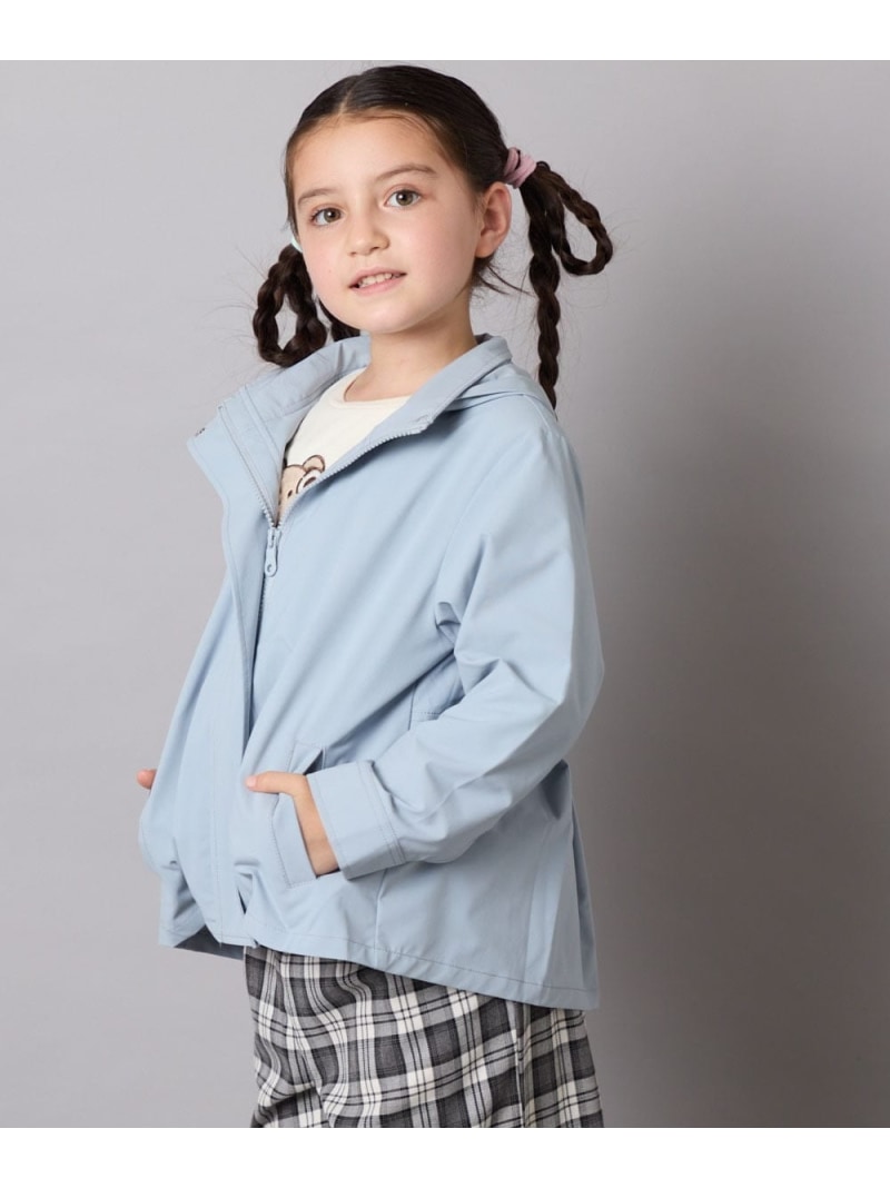 [120-160][フード取り外し可能]バックタックマウンパ a.v.v アー・ヴェ・ヴェ トップス パーカー・フーディー ブラック【送料無料】[Rakuten Fashion]