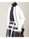 【SALE/65%OFF】ブークレークルーネックカーディガン a.v.v アー・ヴェ・ヴェ トップス カーディガン グレー パープル ホワイト【RBA_E】[R...