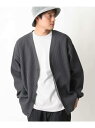 【SALE/50%OFF】【洗濯機で洗える】メッシュ編みニットワイドシルエットカーディガン a.v.v アー・ヴェ・ヴェ トップス カーディガン イエロー ベー...