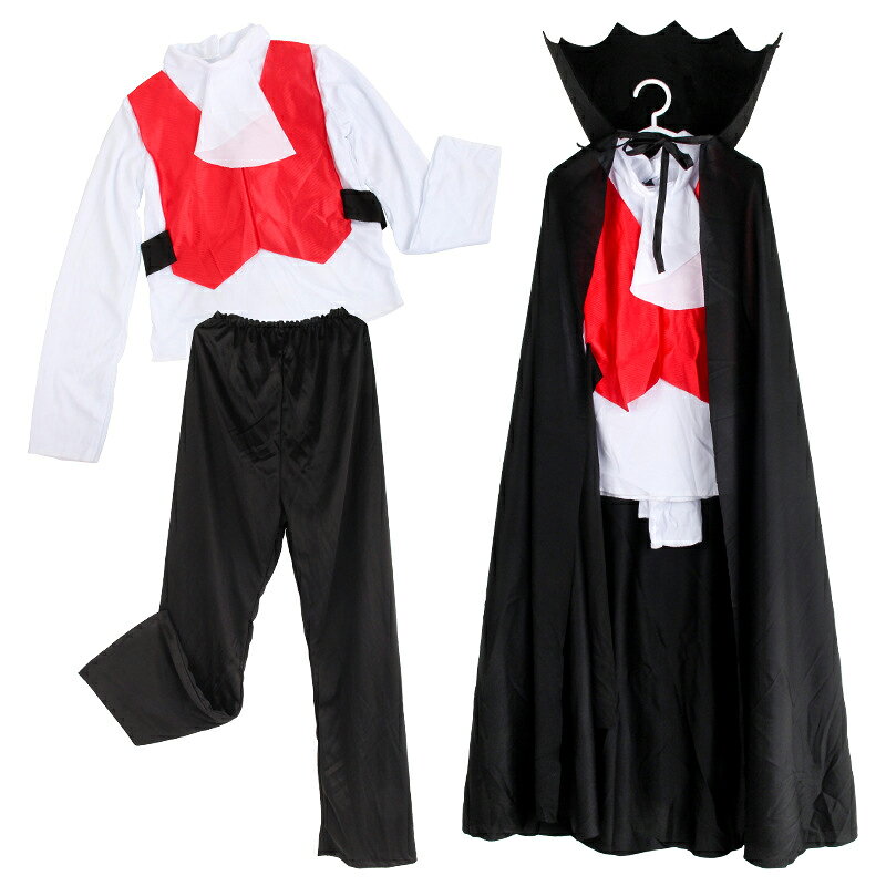 乐天商城 - 【メール便送料無料】 ヴァンパイアなりきり3点セット (ev0001)ハロウィン　吸血鬼　コスプレ
