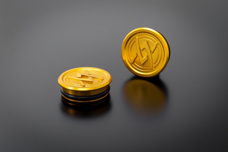 ARCHI アーキ ARCHIロゴプラグシリーズ フレームセンター ゴールド Z900RS/CAFE