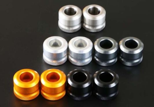 BabyFace ベビーフェイス ハンドルバーエンド φ22 YZF-R25/ゴールド