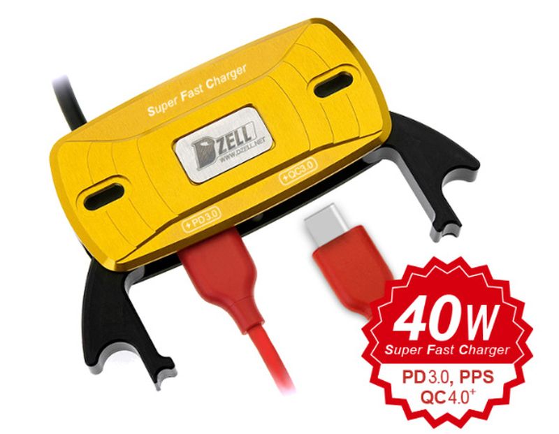 Corheart コルハート Dzell USB TWOポート ゴールド(タイプC)