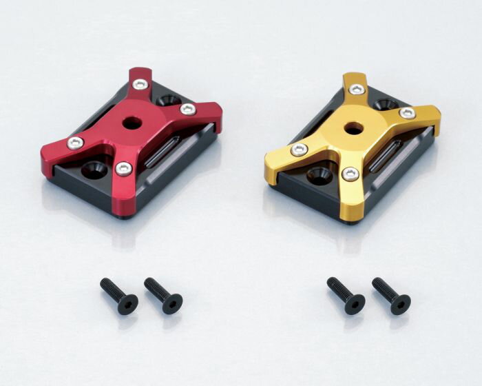 KITACO キタコ アルミマスターシリンダーキャップ タイプ1・ブラック/ゴールド グロム・PCX・フォルツ..