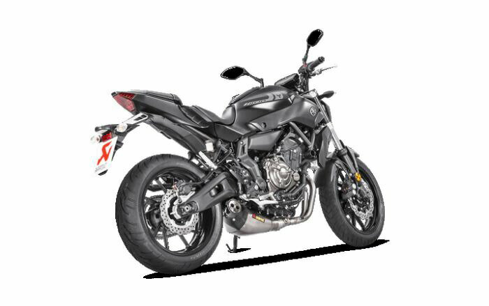 最大P35倍(店舗P10倍+39P+買い回りP+SPU+カードP) AKRAPOVIC アクラポビッチ RACING チタン JMCA対応 MT-07 14-19/XSR700 18-19