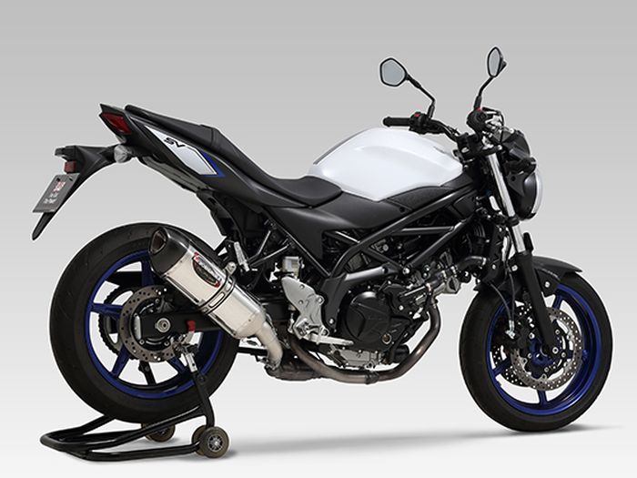 YOSHIMURA ヨシムラ USヨシムラ スリップオン ALPHAサイクロン 政府認証 ステンレスカバー SUZUKI SV650 ABS/SV650X ABS