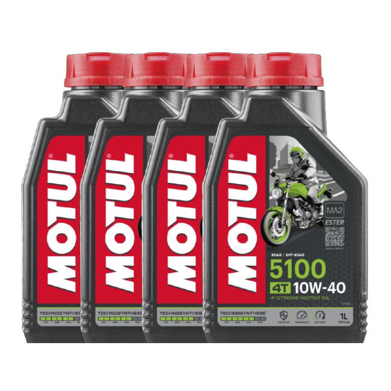 【4本SETでお得】MOTUL モチュール 5100