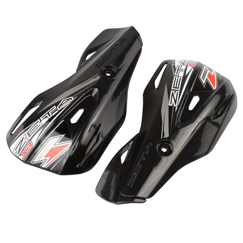 ZETA ジータ MXハンドガード X3 リプレースメントガード BLACK