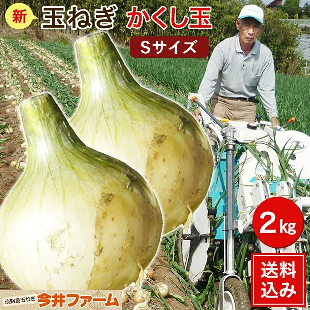 【新玉ねぎ予約(5月頃より順次発送予定)】淡路島たまねぎかくし玉 小粒 ペコロス S2Sサイズ 2kg#かくし玉sサイズ2kg# 玉ねぎ たまねぎ 玉葱 淡路島 玉ねぎ たまねぎ 玉葱 玉ねぎ