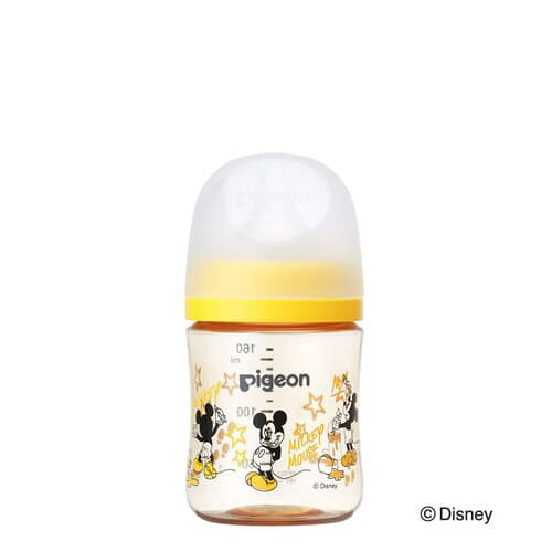 Pigeon ピジョン 母乳実感　哺乳びん（プラスチック製）Disney【2022年2月発売商品】160ml