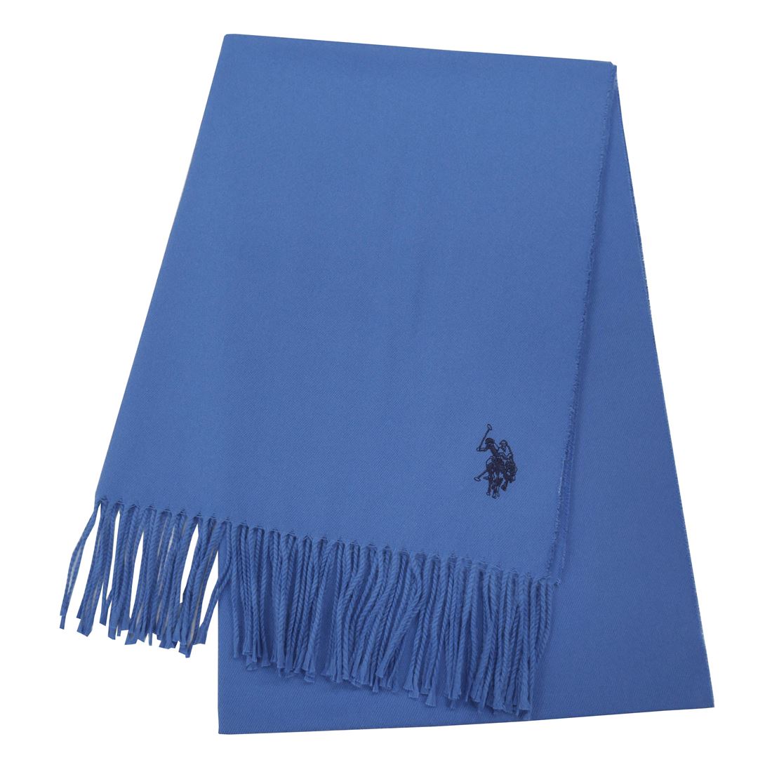 U.S.POLO ASSN ストール マフラー 2024AWモデル USPA-2015 447776 BLUE ブルー レディース メンズ ユーエスポロ アッスン ギフト プレゼント 贈呈品 クリスマス バレンタイン ホワイトデー 誕生日